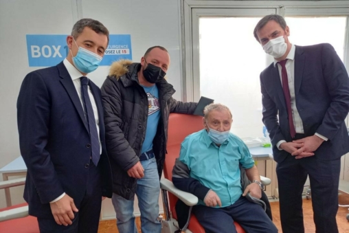 illustration Visite des ministres de la Santé et de l&rsquo;Intérieur au Centre Hospitalier de Tourcoing