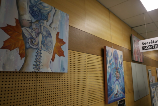 illustration Retour sur le vernissage de l&rsquo;exposition « Poésie Médicale »