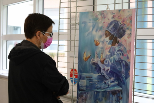 illustration Retour sur le vernissage de l&rsquo;exposition « Poésie Médicale »