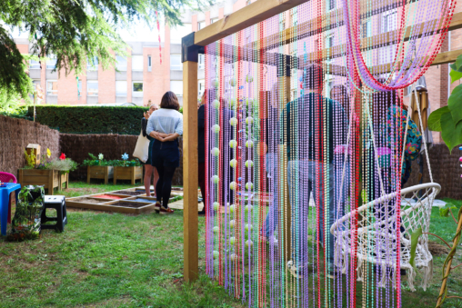 illustration Inauguration du jardin sensoriel du CAMSP
